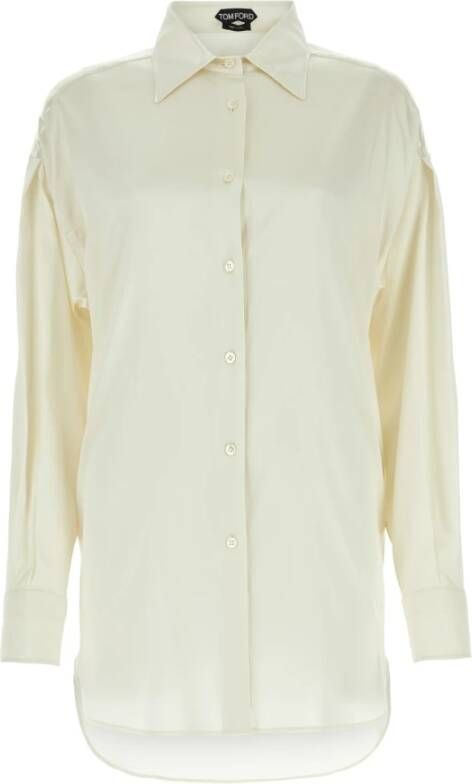 Tom Ford Exclusieve Blouse Collectie Wit Dames