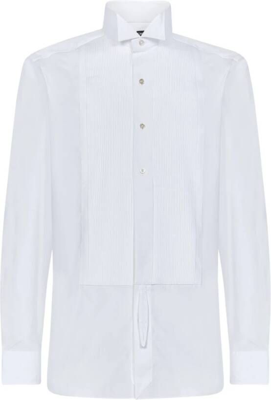 Tom Ford Formal Shirts Wit Heren