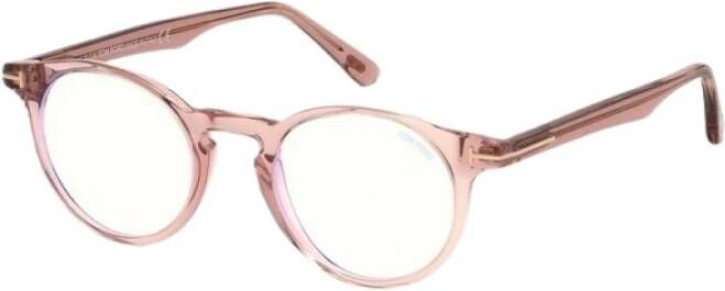 Tom Ford Ft5557-B 072 Bril Roze Montuur Roze Dames