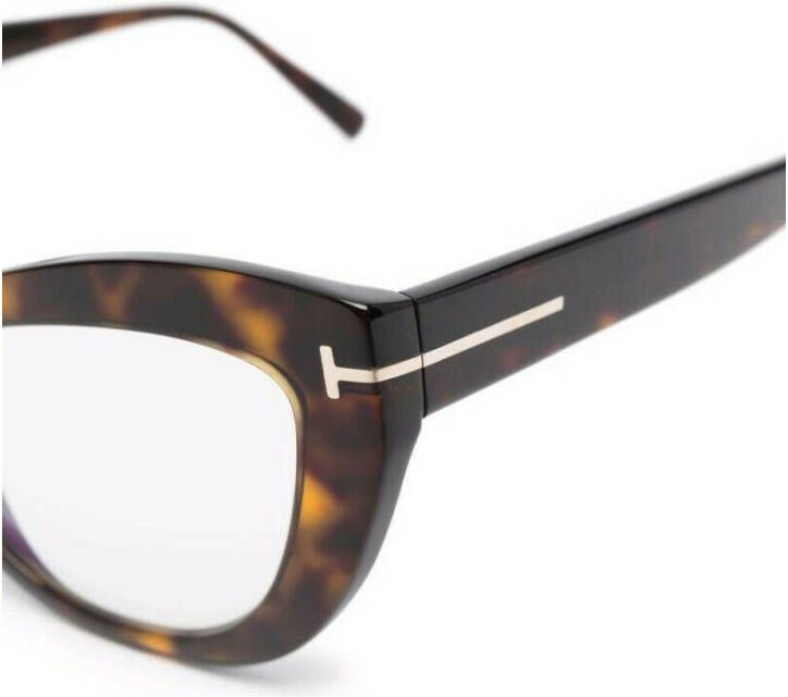 Tom Ford Bruine Ss23 Dames Optische Brillen Brown Dames