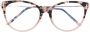 Tom Ford Bruine ronde optische monturen met blauw filter Brown Dames - Thumbnail 1