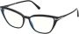 Tom Ford Ft5825-B 001 Bril Glanzend Zwart Black Dames - Thumbnail 1
