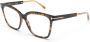 Tom Ford Bruin Havana Optisch Montuur veelzijdig en stijlvol Brown Dames - Thumbnail 1