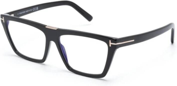 Tom Ford Zwarte Optische Bril Stijlvol en veelzijdig Black Heren