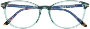 Tom Ford Glasses Blauw Dames