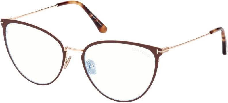 Tom Ford Eyewear frames FT 5840-B Blue Block Brown Unisex