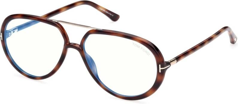 Tom Ford Stijlvolle Zwarte Zonnebril Brown Unisex