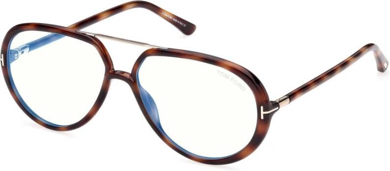 Tom Ford Stijlvolle Ft5838-B Bril Brown Unisex