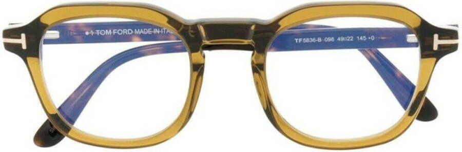 Tom Ford Verhoog je stijl met FT5836Large brilmonturen Green