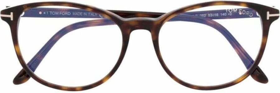 Tom Ford Ft5810B 052 Kattenogen Bril Brown Dames