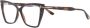 Tom Ford Blauw Blok Brillen in Donker Havana Brown Unisex - Thumbnail 1