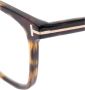 Tom Ford Rechthoekige Havana Acetaatmonturen Black Dames - Thumbnail 3