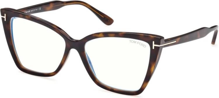 Tom Ford Bruine Ss23 Dames Optische Brillen Brown Dames