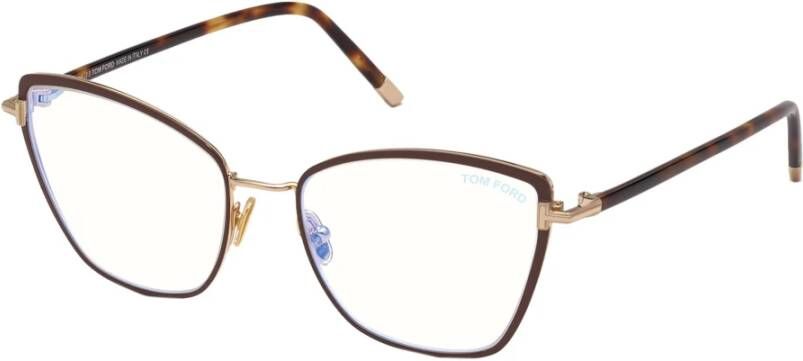 Tom Ford Ft5740-B Bril Brown Unisex