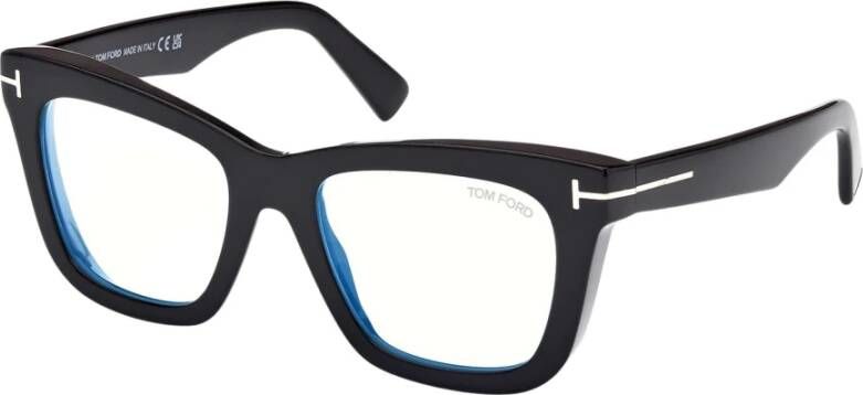 Tom Ford Zwarte Ss23 Dames Optische Brillen Black Dames