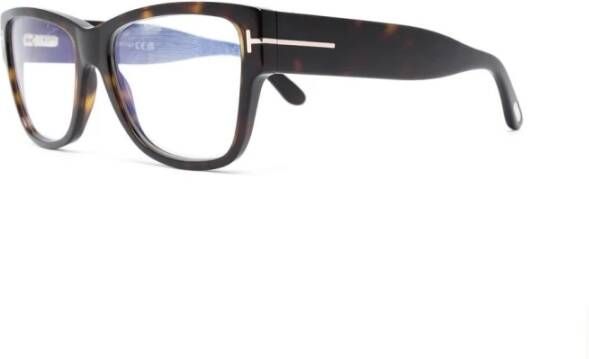 Tom Ford Bruin Havana Optisch Montuur veelzijdig en stijlvol Brown Dames