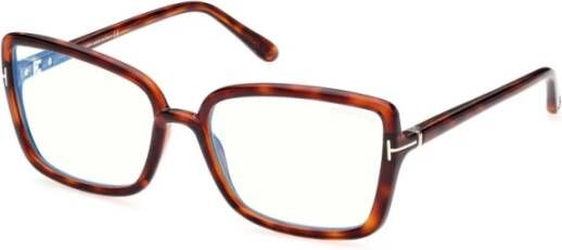Tom Ford Glazen Ft5813 Bruin Dames
