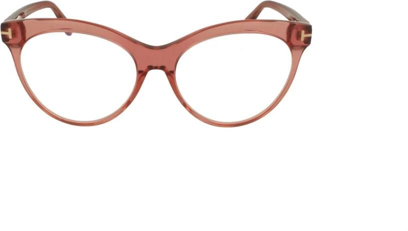 Tom Ford Ft5827-B 072 Bril Glanzend Roze Montuur Pink Dames