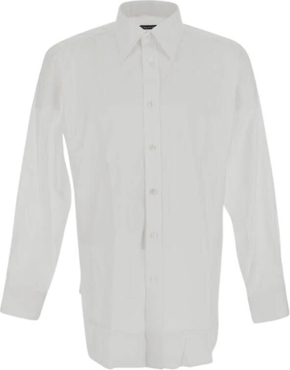 Tom Ford Klassiek Overhemd Wit Heren