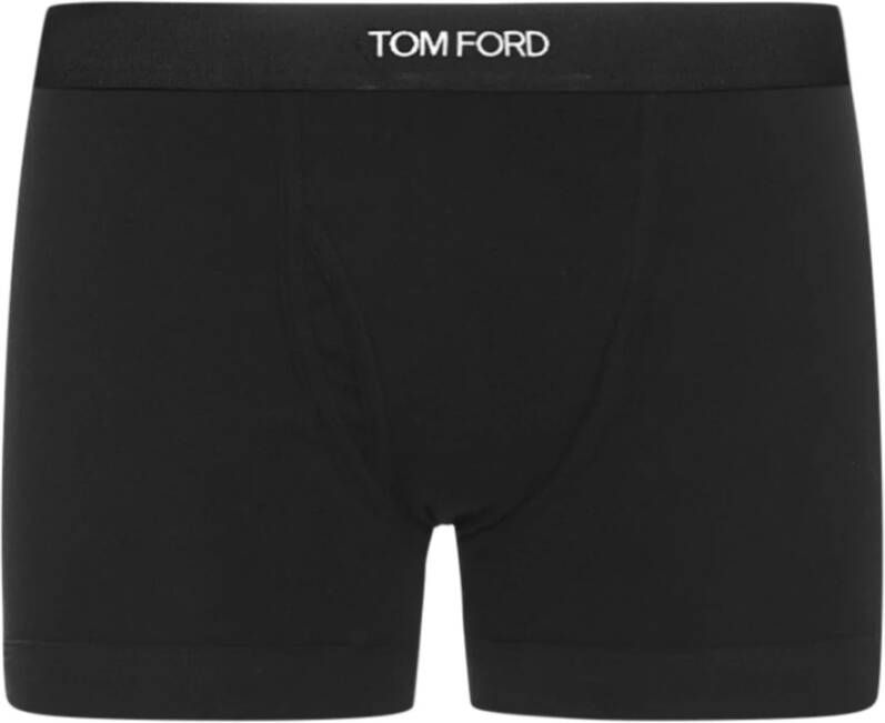 Tom Ford Klassieke Pasvorm Zwarte Onderkleding Zwart Heren