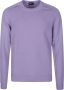 Tom Ford Lavendel Cashmere Saddle Sweater Purple Heren - Thumbnail 1