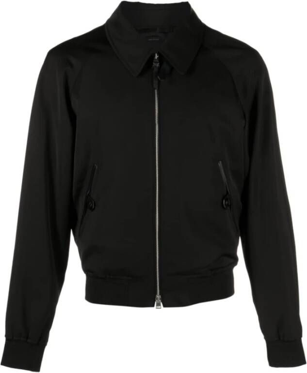 Tom Ford Light Jackets Zwart Heren