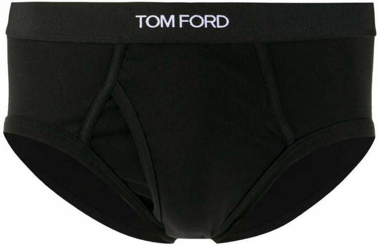 Tom Ford Klassieke Pasvorm Zwarte Onderkleding Black Heren