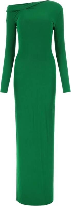 Tom Ford Maxi jurken Kostuum Groen Dames