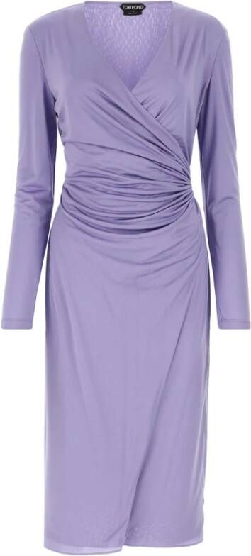 Tom Ford Midi Dresses Paars Dames