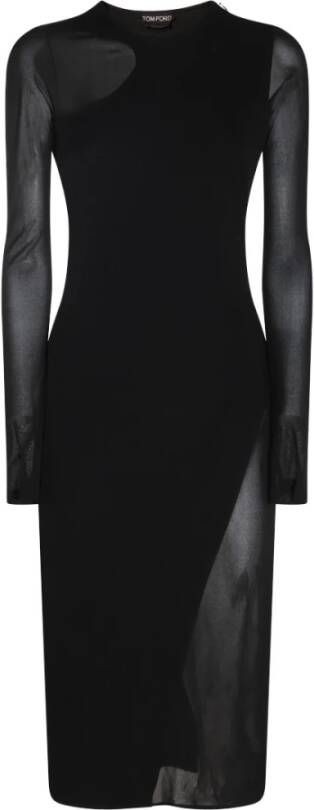 Tom Ford Midi -jurken Zwart Dames