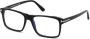 Tom Ford Blue Block Eyewear Frames Clip-On Black Unisex - Thumbnail 1
