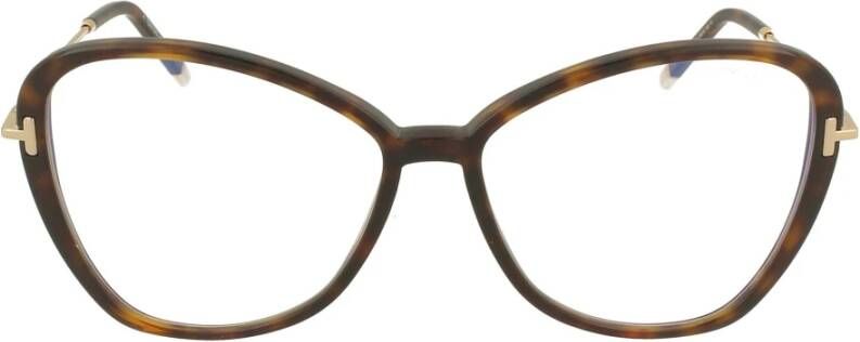 Tom Ford Elegante zonnebril voor een tijdloze uitstraling Brown Unisex