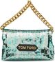 Tom Ford Pailletten Ketting Mini Handtas Green Dames - Thumbnail 1