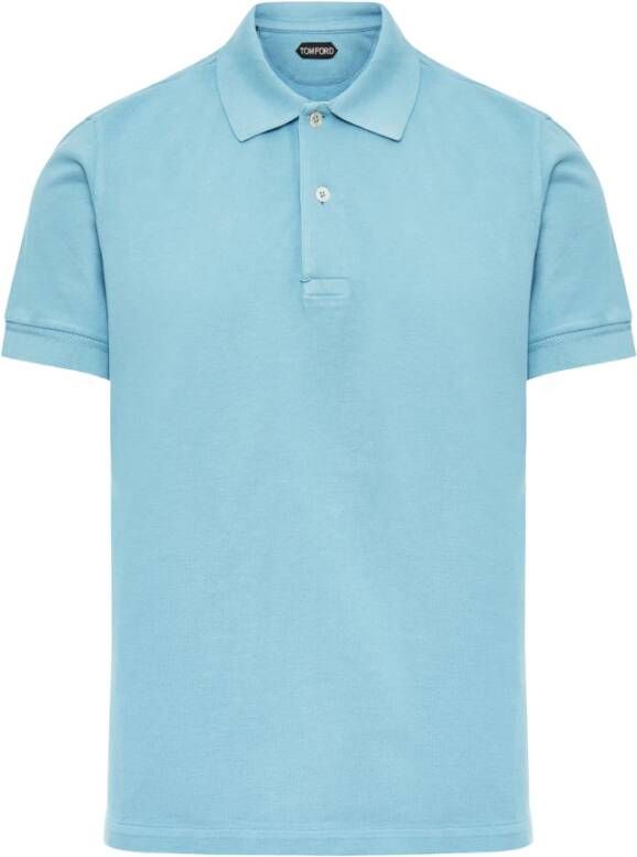 Tom Ford Polo Shirt Blauw Heren