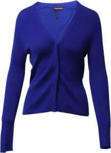 Tom Ford Pre-owned Cardigans Blauw Dames