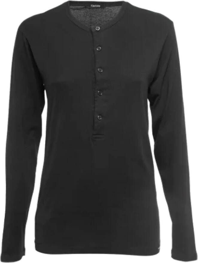 Tom Ford Pre-owned Cotton tops Zwart Dames