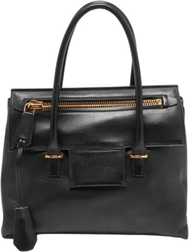 Tom Ford Pre-owned Leather handbags Zwart Dames