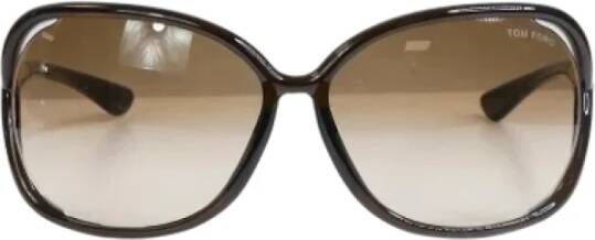 Tom Ford Pre-owned Metal sunglasses Bruin Dames