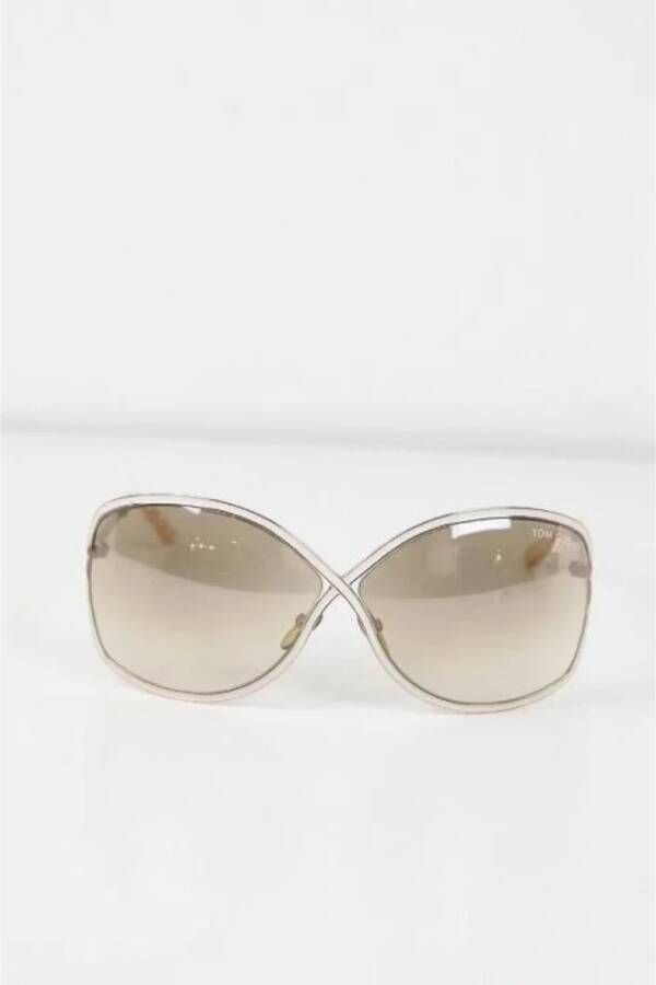 Tom Ford Pre-owned Metal sunglasses Bruin Unisex