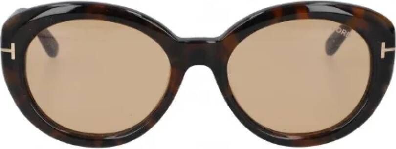 Tom Ford Pre-owned Plastic sunglasses Beige Dames