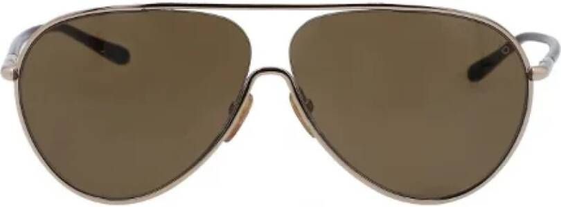 Tom Ford Pre-owned Fabric sunglasses Zwart Dames
