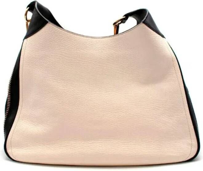 Tom Ford Pre-owned Leather shoulder-bags Beige Dames