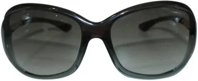Tom Ford Pre-owned Plastic sunglasses Zwart Dames