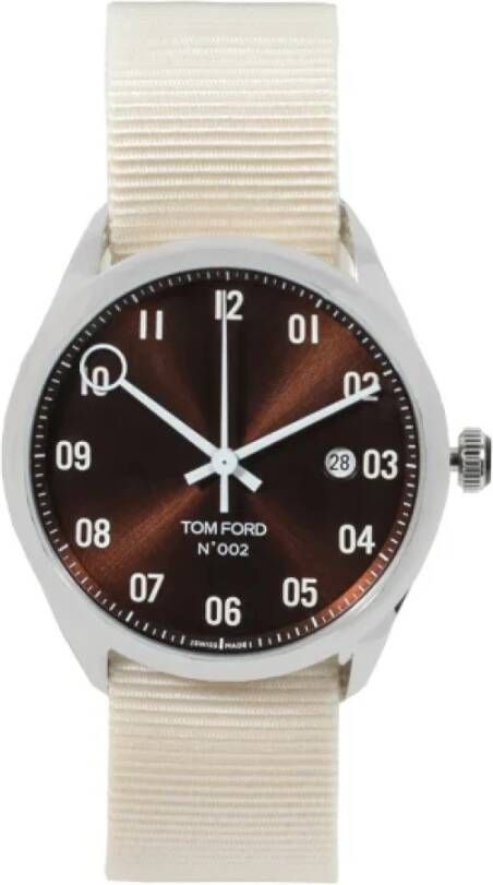 Tom Ford Pre-owned Pre-owned Stainless Steel watches Bruin Dames