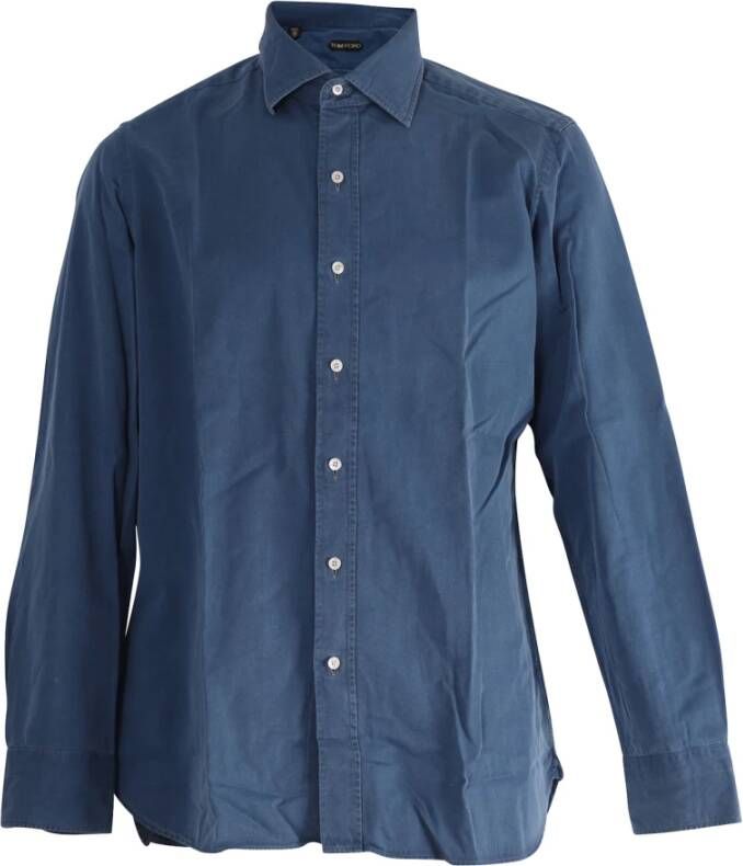 Tom Ford Pre-owned Shirts Blauw Heren