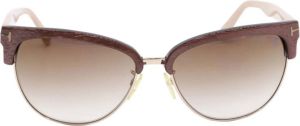 Tom Ford Pre-owned Sunglasses Beige Dames