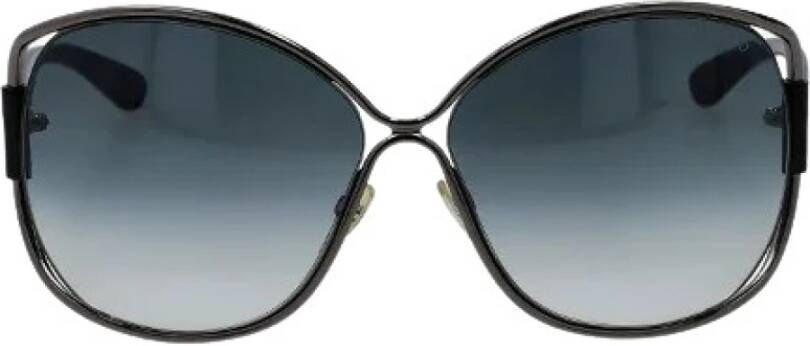 Tom Ford Pre-owned Voldoende acetaat zonnebril Zwart Dames