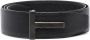 Tom Ford Zwarte Leren Riem voor Mannen Black Heren - Thumbnail 5