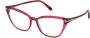 Tom Ford Stijlvolle zonnebril met Indeterminado montuur Pink Dames - Thumbnail 2