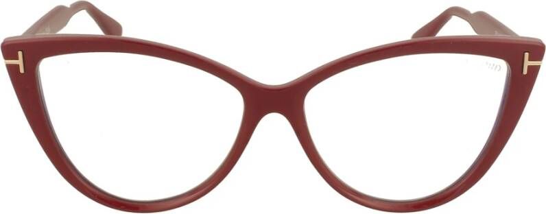 Tom Ford Schoudertas met Vista Model Ft5843-B Bruin Dames